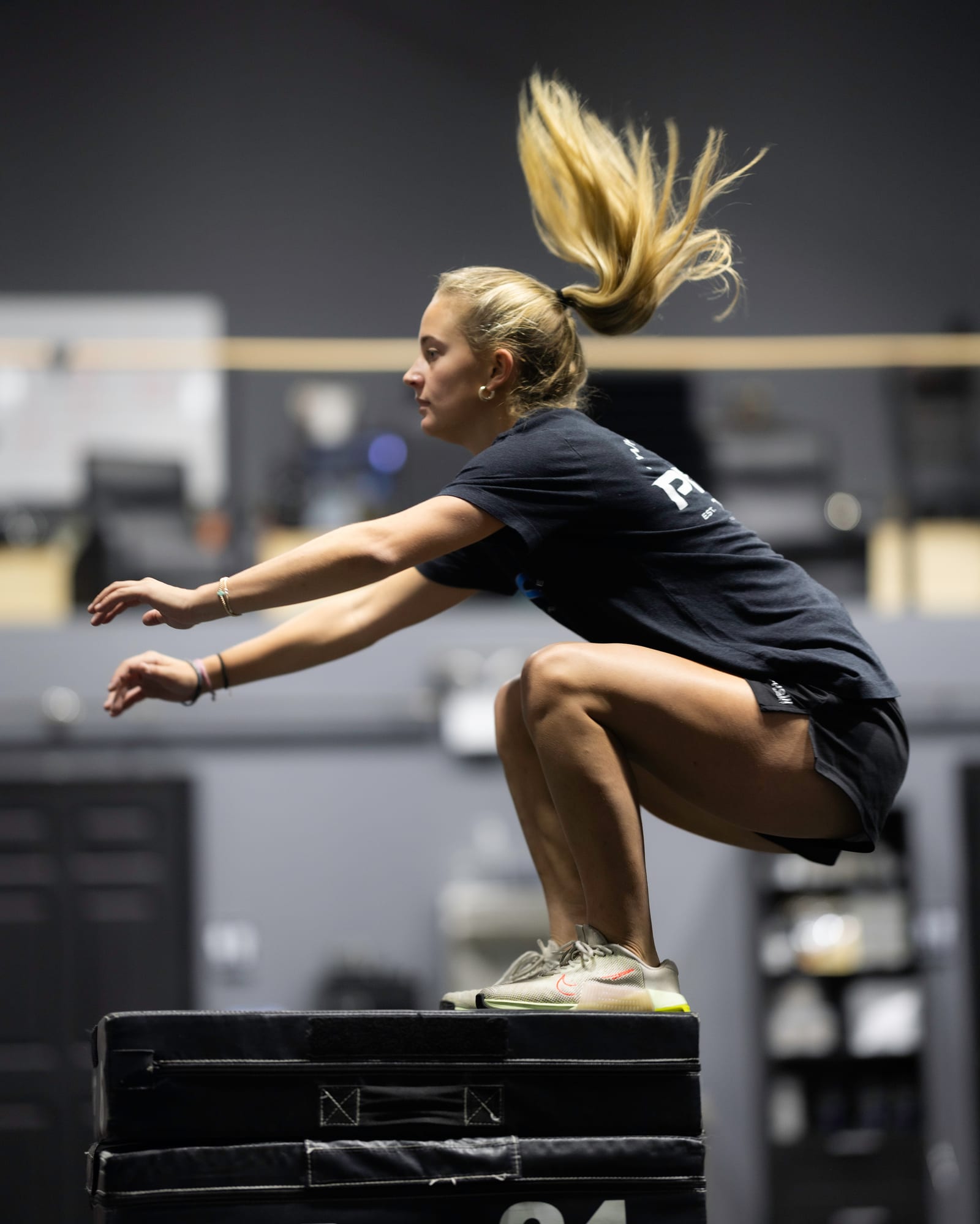High school athlete training